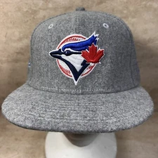 Toronto Blue Jays 25th Anniversary Shadow Tech Gray New Era Fitted  7 1/4 Hat