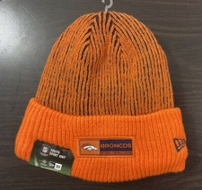 Denver Broncos NFL One Size New Era Sport Knit beanie Youth Color Orange NWT