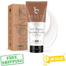 Beauty by Earth Self Tanner-Self Tanning Lotion for Body-Natural  Organic Tans