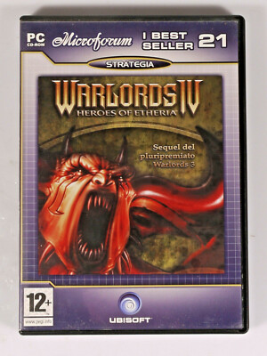 PRL) WARLORDS IV HEROES OF ETHERIA BS 21 BEST SELLER VIDEO GAME PC CD-ROM