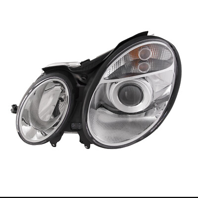 Headlight Halogen Left Fits Mercedez Bens 2003-2006 E-Class 4 Door/Wagon W211