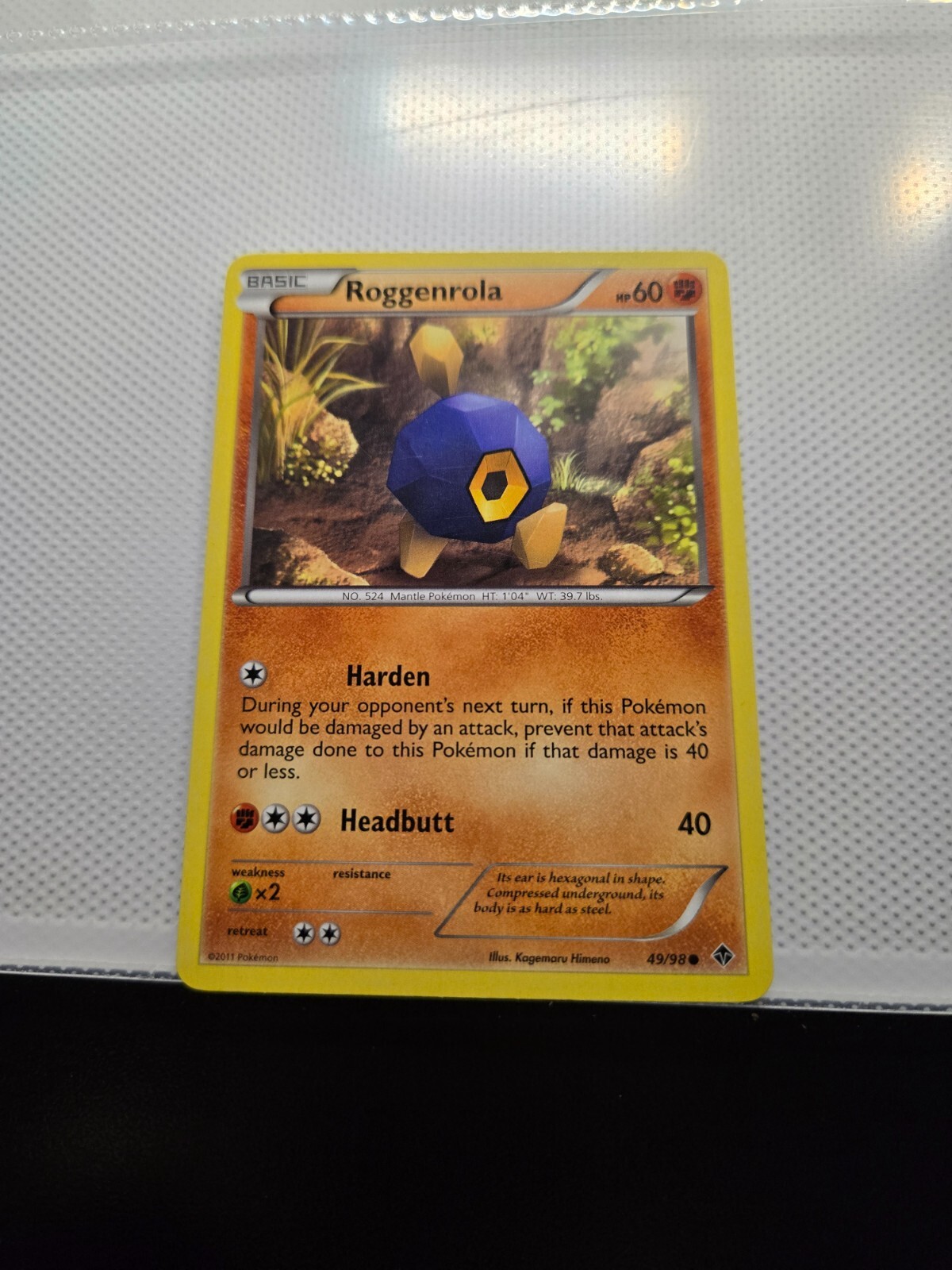 Roggenrola 49/98 Emerging Powers Regular