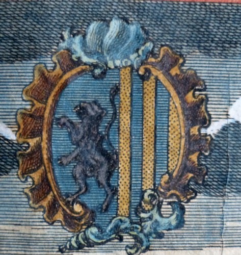 SACHSEN LEIPZIG LIPSIA GROSSE ANSICHT KOLORIERT REITER PFERD J.C.HAFFNER UM 1760 - Picture 6 of 12
