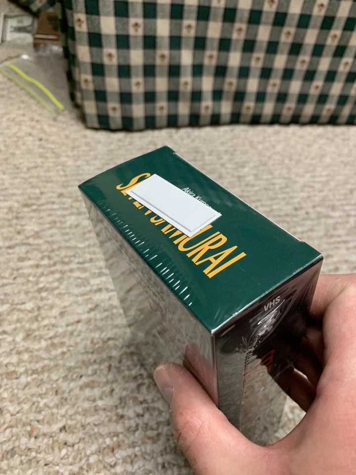 Seven Samurai VHS 1992 2-Tape Set Akira Kurosawa Full Length Japanese NEW SEALED - Image 2 of 4