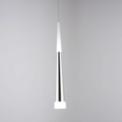 YIOSI Modern LED Acrylic 7w Plating Pendant Light 2 Colors (White, 1 pcs)
