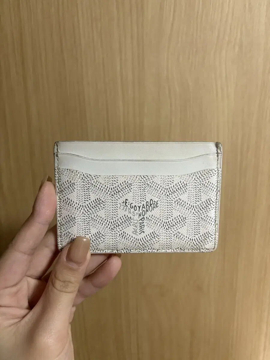 Goyard Special White Saint Sulpice Card Holder | eBay