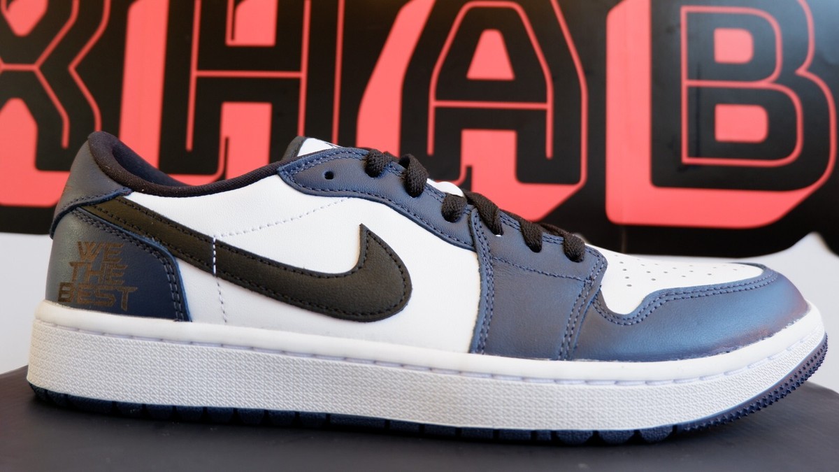 NEW Nike Air Jordan 1 Low Golf Blue White We The Best Size 11