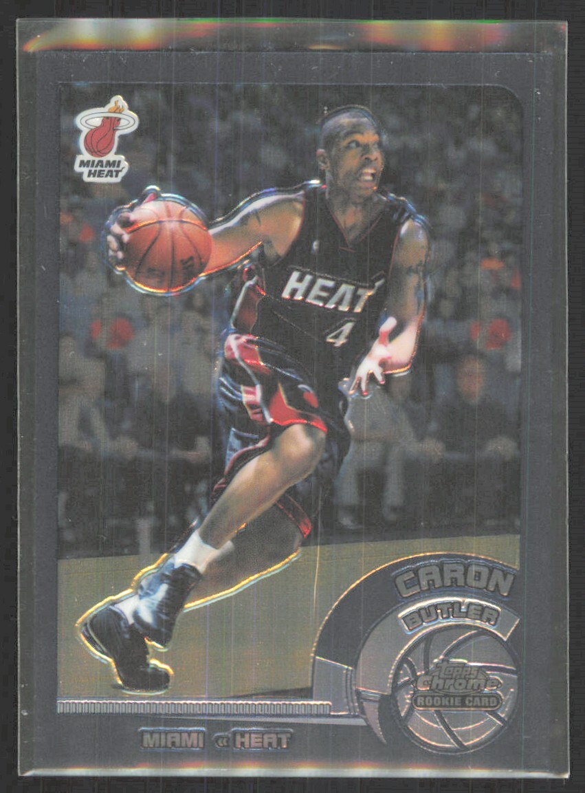 2002-03 Topps Chrome Caron Butler Rookie Miami Heat #164