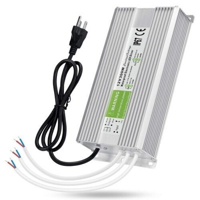LEDMO IP67 LED Power Supply 12v 300 Watts DC12V 25A AC/DC Driver Waterproof New 