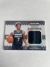 2022-2023 Panini Hoops Basketball Wendell Moore Jr. Rookie Sweaters