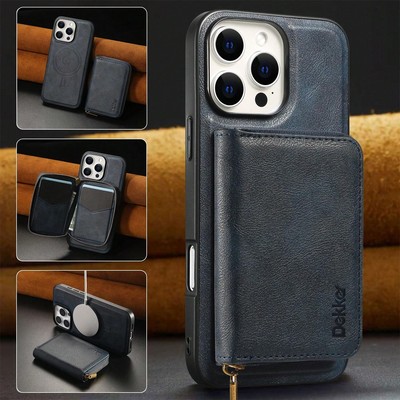 2 In 1 Detachable Wallet Phone Cases Compatible With IPhone 16/15/14/13/12 Serie