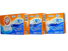 Arm And Hammer Dryer Sheets Scented Purifying Waters 1 Lot 3 Boxes is 300 Count