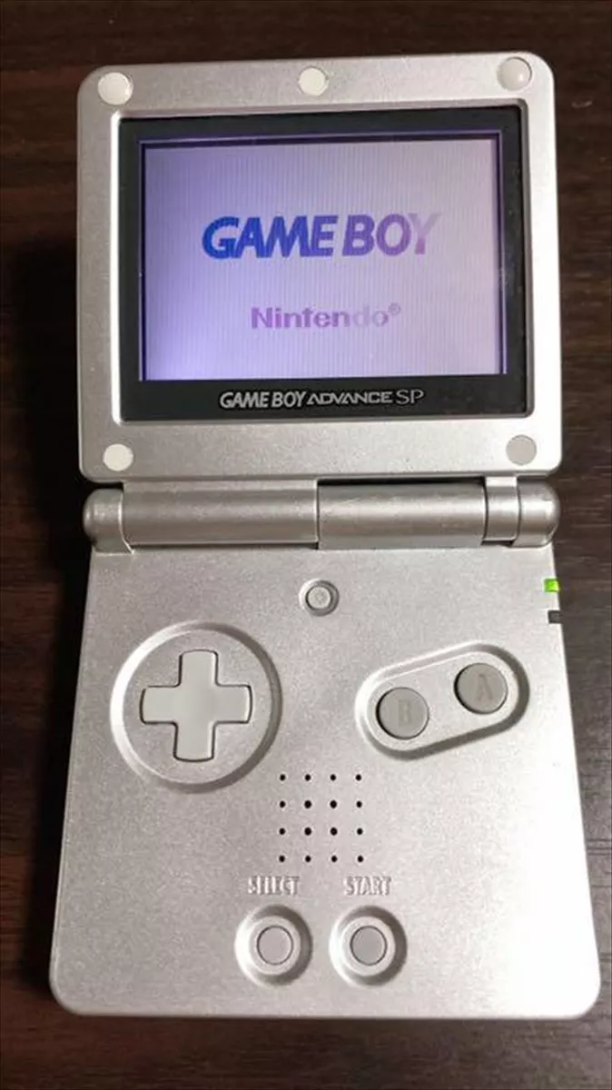 Cheap Platinum Gameboy Advance SP System Used