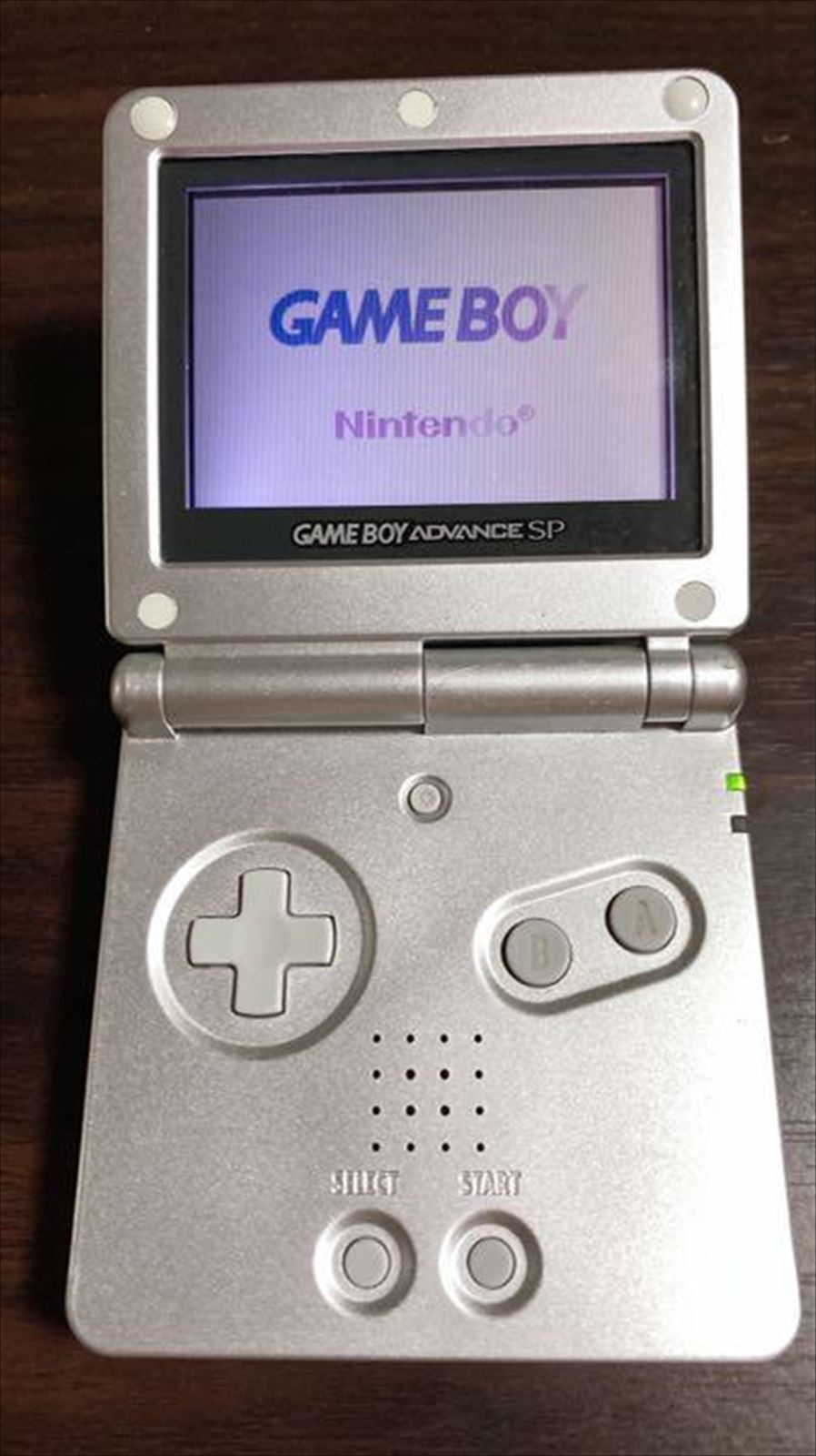 Used AGS-S-ZVA Nintendo Game Boy Advance SP Platinum Silver Discontinued  Product