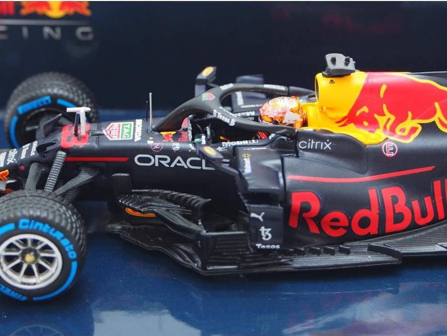 HONDA RB16B MAX VERSTAPPEN WINNER BELGIAN GP 2021 in 1:43 scale by