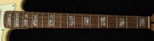 Jaguar Jazzmaster Style Blocks Fretboard Inlay Sticker Set for Guitar ABALONE - Picture 4 of 4