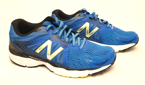 New Balance 680v4 M680LE4 for Men, Electric Blue / Black and Hi-Lite Size 8 - Picture 3 of 9