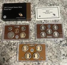 ❤️2012 Clad Proof Set U.S. Mint Original Government Packaging OGP COA