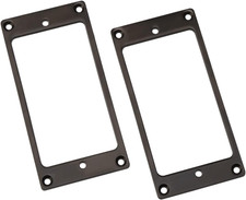 Metal Flat Electric Guitar Humbucker Pickup Ring, Frame Mounting Ring for Bridge