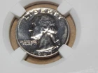 1967 Clad Proof Washington Quarter, Not Silver - slabbed ungraded