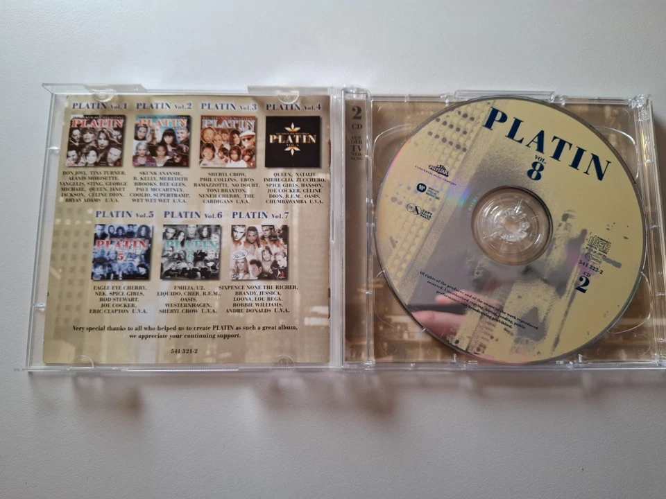 Platin Vol. 8 2000 | Sampler CD | Gut - Bild 2 von 3