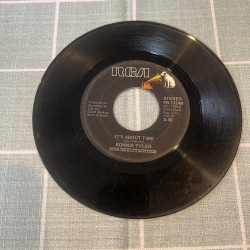 Bonnie Tyler, It's A Heartache/ It's About Time, 45 rpm vinyl record, PB-11249