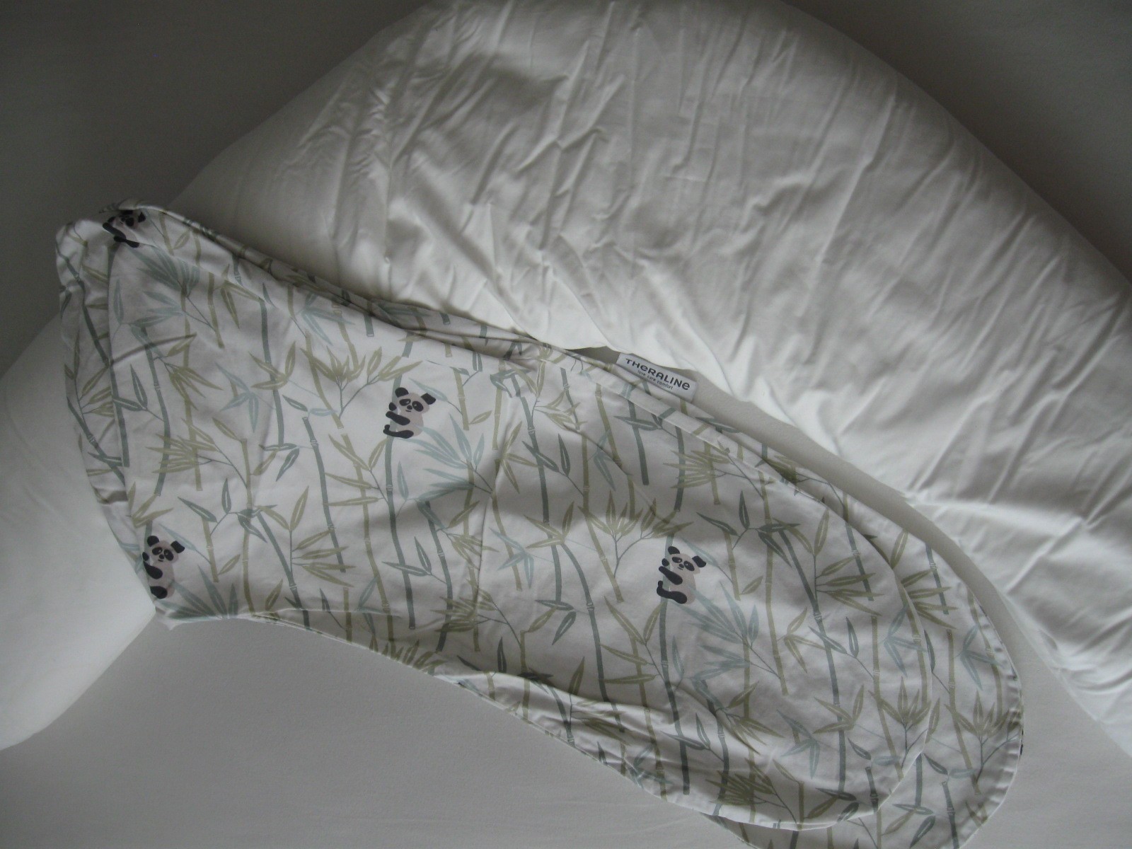 THERALINE Schwangerschafts- & Stillkissen mit Bezug 160cm Öko-Test sehr gut