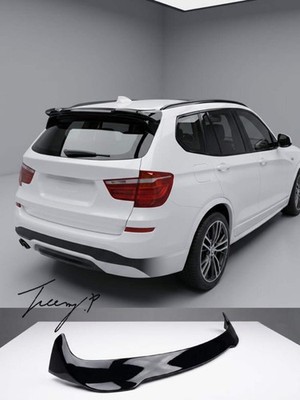 BMW X3 F25 (2010-2017) Gloss Black M Performance Style Rear Roof Spoiler