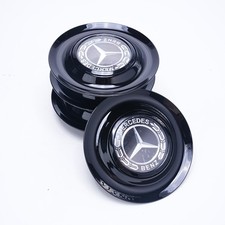 Set Of 4 Mercedes-benz Ghost Floating Center Caps Wheel Hub Caps Spin Forgiato Set Of 4 Mercedes-benz Ghost Floating Center Caps Wheel Hub Caps Spin Forgiato
