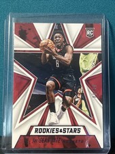Jae'Sean Tate 2020-21 Panini Chronicles Rookies & Stars Purple 6/49 RC #667
