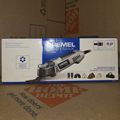 Dremel Multi-Max MM50 Corded 5.0A Oscillating Multi-Tool Kit 16pc Bag MM50-02
