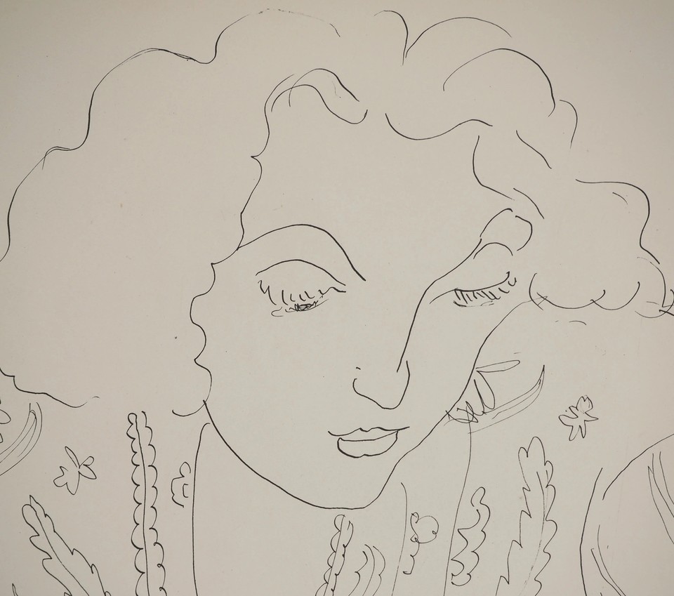 Henri MATISSE: Young Woman In A Blouse - Signed Lithograph | eBay