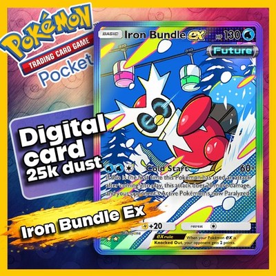 Pokémon TCG Pocket - Iron Bundle Ex - 2 Star Rainbow - Englisch - 25k Dust Trade