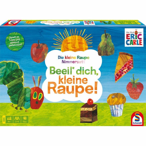 Schmidt Spiele Die Kleine Raupe Nimmersatt Beeil Dich Kleine Raupe! Memo-Spiel-image