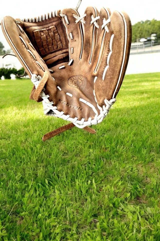 "Guante de béisbol Easton NS125 12,5"" patrón derecho para diestros lanzamiento bronceado al aceite" Foto 2 de 4