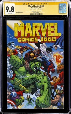 Marvel Comics #1000 CGC 9.8 Signed by Donny Cates McGuinness Variant Cover