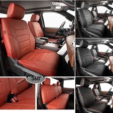 Ekr Custom Fit Toyota Tundra Seat Covers 2014-2026 Premium Leather Full Set