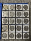 morgan silver dollar lot of 34.  From Estate.  Free Ship. No Reserve. No Returns