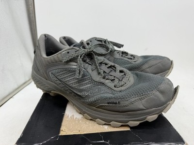 Saucony Excursion TR15 Men's Shadow Black Mesh Lace-Up Athletic Shoes - 11 WIDE