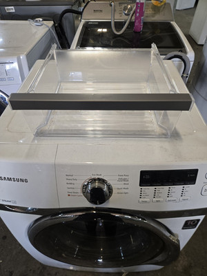 Whirlpool WRS555SIHZ.00 Refrigerator Clear/Gray Plastic Bin Drawer 1556540