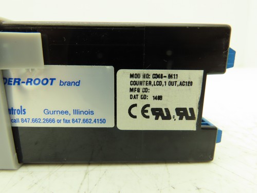 Danaher Controls C346-0411 Veeder Root Counter LCD Display 30VDC Sensor - Picture 2 of 9