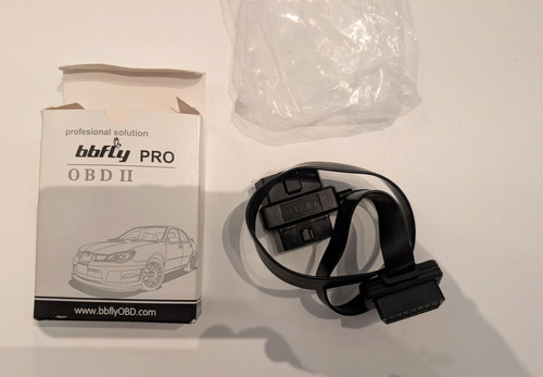 bbfly-A9 OBD II OBD2 16 Pin Splitter Extension 1x Male and 2X Female Extension C