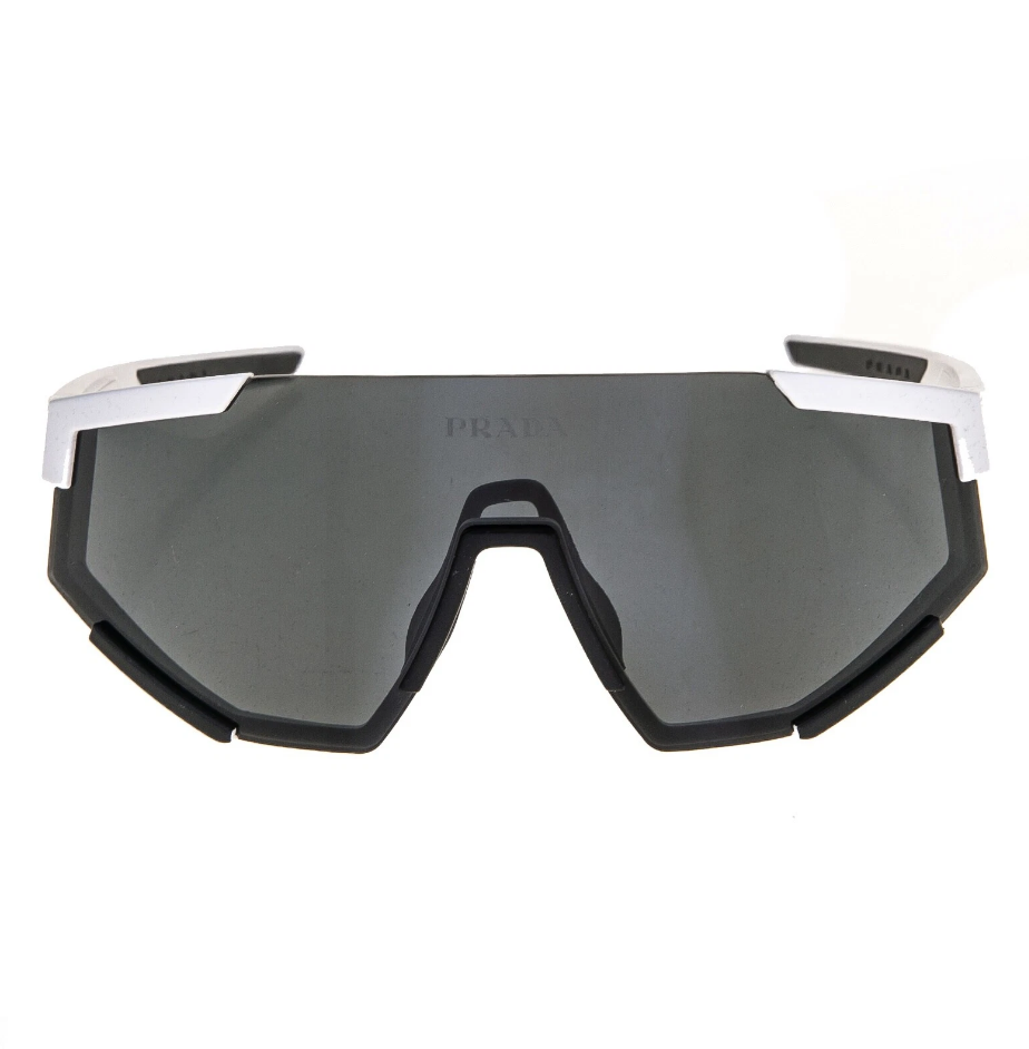 美品 PRADA プラダ☆リネアロッサ ロゴ スポーツ サングラス SPS04W PRADA PS04WS Men's Shield Sunglasses for sale online | eBay