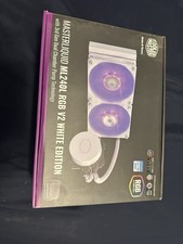 Cooler Master MasterLiquid ML240L RGB V2 White 120mm Liquid CPU Cooler