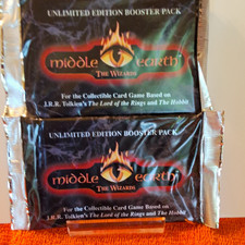 The Wizards Middle-earth Unlimited Edition Booster Pack Lot 13 Packs 15 Cards