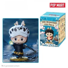TRAFALGAR LAW - Pop Mart The Monsters x One Piece Series Figures - Sealed, NIB