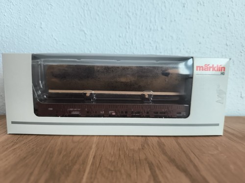 Märklin H0 46962 vagón de mercancías con carga tubular DB NUEVO en embalaje original | Condition: Neu
