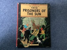 Tintin Prisoners of the Sun - Methuen hardback 1971 very good condition for year