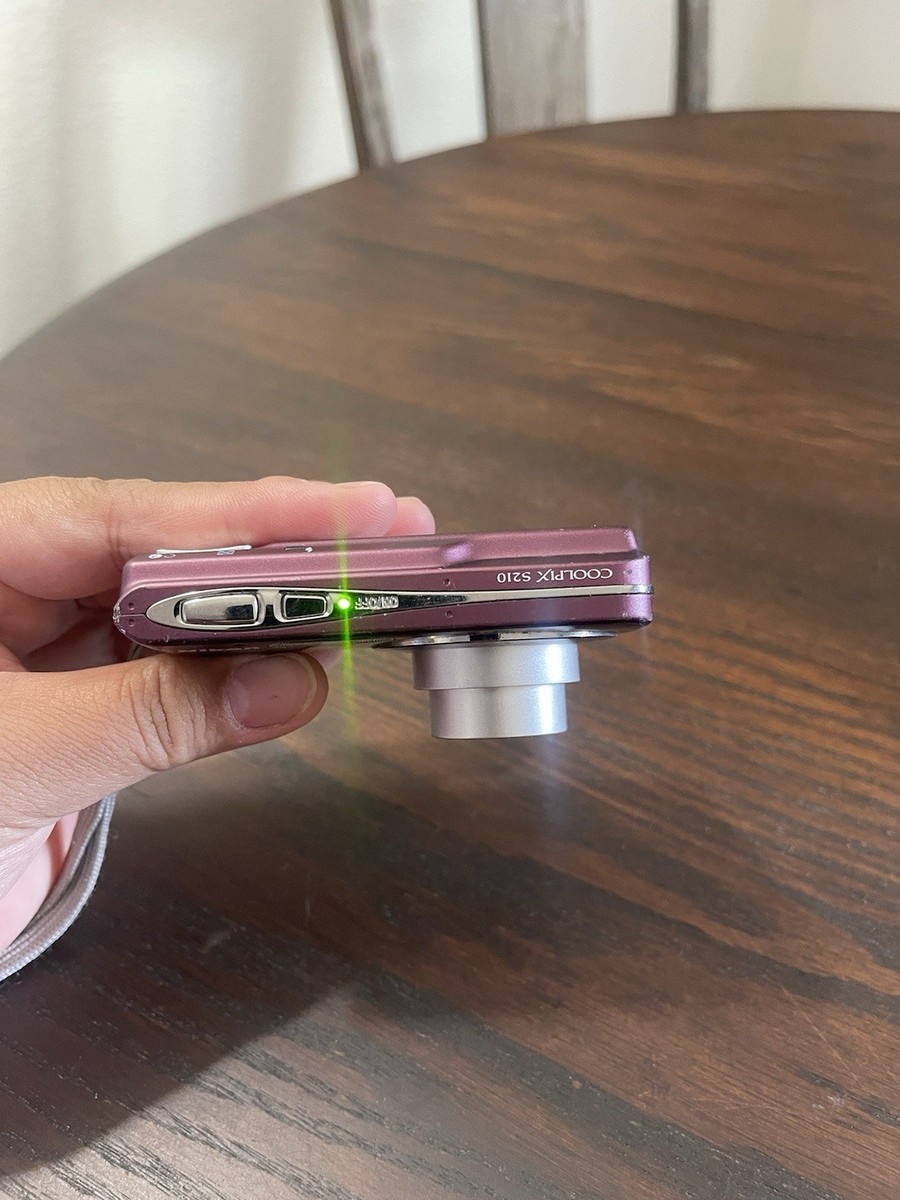 Nikon COOLPIX S210 8.0MP Digital Camera - Plum for sale
