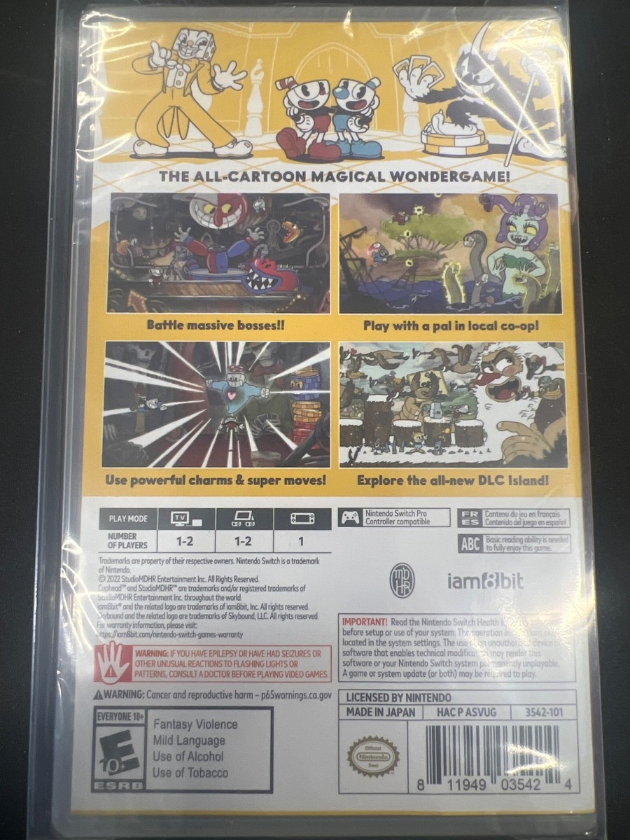 Cuphead (Nintendo Switch, 2022) for sale online | eBay